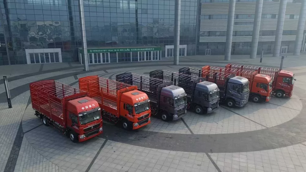 شاحنة بضائع Sinotruk Howo TX7 Pro 4 × 2 ذات هيكل لوحي بقوة 250 حصان